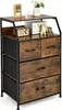 Cassettiera COSTWAY con 4 cassetti, credenza con 4 cassetti Anteprima dell’immagine prodotto 1