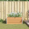 vidaXL Zvýšená posteľ svetlohnedá 100 x 100 x 45 cm Náhľad obrázku produktu 4