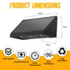 ZMH Lampes solaires d'extérieur 2ER Lampe solaire murale Voir les images du produit 2