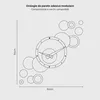 Giallobus - Bubbles - Geotime - Drewno MDF - 11B_Flair Podgląd zdjęcia produktu 6