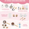 Zabawkowa kuchnia dla dzieci COSTWAY z 27 akcesoriami, Podgląd zdjęcia produktu 9