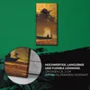 Dekor Leinwand Uhr Wandbilder Kunstdruck 30x60 Kunst Mann Produktbild-Vorschau 5