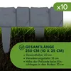 KRUMAD Bordure de pelouse Aspect pierre 250 cm 10 pièces Voir les images du produit 2