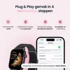Siltcon® Seréa Smartwatch Dames Zilver - Smartwatch Heren - Productafbeelding-voorbeeld 3