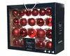 Kerstballen mix glas 42 stuks kerstrood KSD Productafbeelding-voorbeeld 3