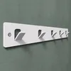 doporro Garderobenleiste mit 5 Haken, Wandgarderobe mit Produktbild-Vorschau 1