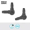 Micro-Drip-System L-Stück 4,6mm (3/16") (dunkelgrau, 10 Produktbild-Vorschau 13