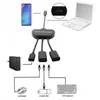 System-S USB 3.1 Type C male zu 2 x USB Typ A und 1x USB Produktbild-Vorschau 2