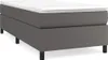 vidaXL Box spring bed frame grey 80x200 cm Imitace kůže Náhled obrázku produktu 1