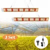 2 Stück 156LEDs 40W Pflanzenlampe LED Vollspektrum Grow Produktbild-Vorschau 1