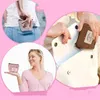 4 Stück Mini Canvas Geldbörse Damen mit Reißverschluss Produktbild-Vorschau 4