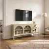Vitrínová komoda „Klippestad“ s 3 dverami, oceľ, 118 x 35 x Náhľad obrázku produktu 2