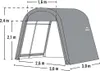 ShelterLogic abri de jardin en film plastique, tente Voir les images du produit 7