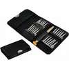 A set of precision screwdrivers laid out in a black case. Náhled obrázku produktu