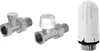 Mexen G03 set termostatico diritto, nichel - Anteprima dell’immagine prodotto 1