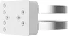 A white camera mount with two white bands attached to the side. Podgląd zdjęcia produktu