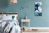 Leinwand Uhr Küche Wohnzimmer Bild 30x60 Japanische Kunst Produktbild-Vorschau 4