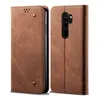 Redmi Note 8 Pro Pouzdro, Kožené Peněženkové Pouzdro s Náhled obrázku produktu 1
