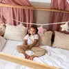 Guirlande d'étoiles vieux rose & beige clair sans Voir les images du produit 6