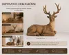 Formano Hirsch Deko Hirschfigur liegend 42cm Dekofigur aus Produktbild-Vorschau 2