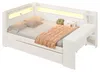 Gepolstertes 140x200 Tagesbett mit USB-Anschlüssen und Produktbild-Vorschau 5