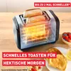 Tefal Subito TT5S1DE0, 2 Scheibe(n), Schwarz, Edelstahl, Produktbild-Vorschau 7