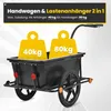 SAMAX Lastenanhänger / Fahrradanhänger 90 Liter / 80 Kg mit Produktbild-Vorschau 7