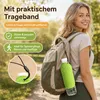 Hund Trinkflasche Reise Napf mit Flaschenaufsatz, tragbarer Produktbild-Vorschau 4