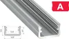 LED hliníkový profil PD-A 1 metr hliníkového profilu 16 x 9 Náhled obrázku produktu 1