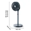 Rowenta Turbo Swift Silence, Ventilateur sur pied, Voir les images du produit 3