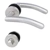 Edelstahl Türdrücker Drückergarnitur Serie Swing Metall Produktbild-Vorschau 1