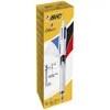 BIC 4Colours, Klip, Zasúvacie pero so sponou, Čierna, Náhľad obrázku produktu 2