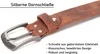 Ledergürtel aus echtem Büffelleder,  GERMANY, Gürtel für Produktbild-Vorschau 3