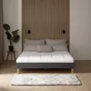 Homestyle4u Polsterbett 160 x 200 cm Futonbett Grau Produktbild-Vorschau 5
