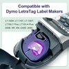 Phomemo 5x Etikettenband kompatibel mit Dymo LetraTag Produktbild-Vorschau 2