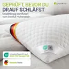 Juskys Kissen 40x80 cm für Bett - 2er Set Kopfkissen mit Produktbild-Vorschau 7
