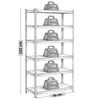 Regał metalowy magazynowy spiżarnia piwnica 222x90x40cm 900 Podgląd zdjęcia produktu 4