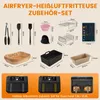 Airfryer Zubehör 24-teilig, kompatibel mit Ninja Cosori, Produktbild-Vorschau 3