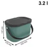 Rotho Biomülleimer 3,2 L Albula - Mülleimer 22,2 x 17,2 x Produktbild-Vorschau 3