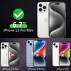 Collage of iPhone models showing compatibility and screen size. Produktbild-Vorschau