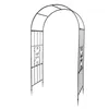 FCH Arco floreale, arco da giardino, arco nuziale, 118,5 x Anteprima dell’immagine prodotto 5