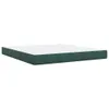 Boxspringbett mit Matratze Dunkelgrün 180x200 cm Samt Produktbild-Vorschau 6