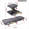 AREBOS 2in1 Montagerollbrett & Rollsitz | 150kg | 6 Rollen Produktbild-Vorschau 7