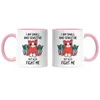 Lustige Katzen Tasse Rosa Katzenliebhaber Katzenbesitzer Produktbild-Vorschau 3