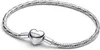 Pandora Schlangen-Gliederarmband Facette Herzverschluss Produktbild-Vorschau 1