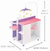 Puppentisch mit Wickelfunktion, Puppenschrank, Produktbild-Vorschau 3