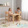 Mamabrum table d'enfant en bois avec 2 chaises - bois de Voir les images du produit 6