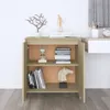 Sideboard Sonoma-Eiche 70x41x75 cm Holzwerkstoff Produktbild-Vorschau 3