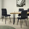 A dining room scene with a table and chairs. Produktbild-Vorschau