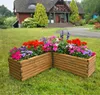 HolzGarden Pflanzkübel Set 3 Stück Holz Teak Imprägniert Produktbild-Vorschau 4